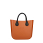 Torebka O bag mini burnt red