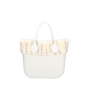 Torebka O bag mini Swarovski Latte
