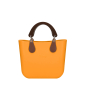 Torebka O bag mini Giallo cromo