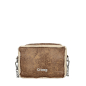 Torebka O bag pocket tessuto sintetico effetto montone Biscotto