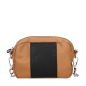 Torebka O bag glam Simil pelle nappa fascia stampa snake Biscotto nero