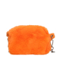 Torebka O bag glam ecopelliccia Fluo arancione