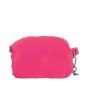 Torebka O bag glam ecopelliccia Fluo fucsia