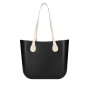 Torebka O bag standard Nero