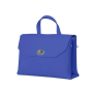 Torebka O bag soft smooth mini con pattina Cobalto