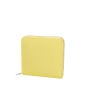 Portfel O half Simil pelle nappa Celery green