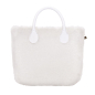 Cover O bag standard Ecopelliccia lapin Latte