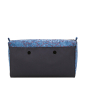 Organizer O bag city Velluto floreale Avio
