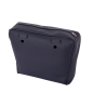 Organizer O bag standard Tumbled effect Blu navy