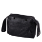 Organizer O bag reverse Coconut print Synthetic fibre Nero