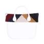 Opaska O bag standard Montone spigato Blu