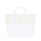 Opaska O bag standard Lana maxi trecciaLatte