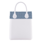 Opaska O bag chic Sangallo su denimAzzurro
