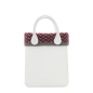 Opaska O bag chic Jaquard Bordeauxgrigio