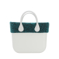 Opaska O bag mini Boucle Acqua bronzo