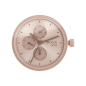 Mechanizm zegarka O clock great DatePink bronzo