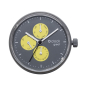 Mechanizm zegarka O clock great Dategenerico Fluo Lime