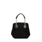Torebka O bag camden ecopelle Texture tiles Nero
