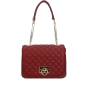 Torebka O bag pocket Bordeaux metal