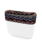 Opaska O bag mini Folk lines Melanzana