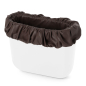 Opaska O bag standard Rouche sinteticonappa Dark Brown