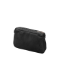 Organizer O bag glam Microfibra tinta unita Nero