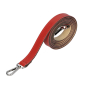 Pasek naramienny Spallaccio slim Rosso