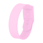Pasek do zegarka O clock shiftTransparent satin Rosa
