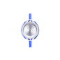 Zegarek O clock active Maya blu