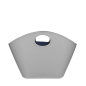 Torebka O bag sharm Grigio chiaro