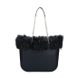 Torebka O bag standard Blu navy