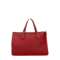 Torebka O bag soft boxy Bordeaux