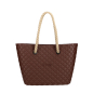 Torebka O bag urban matelasse Marrone scuro