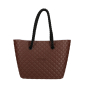 Torebka O bag urban matelasse Marrone scuro