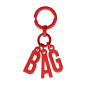 Zawieszka Lettering O bag Rosso
