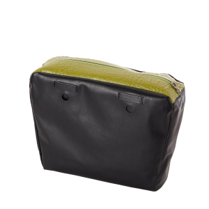 Organizer O bag mini Coconut print Synthetic fibre Avocado
