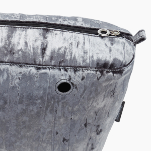 Organizer O Bag standard Velvet Stropiciato Grey