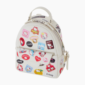 Plecak O bag Sofia hello kitty Bianco Mix Colori