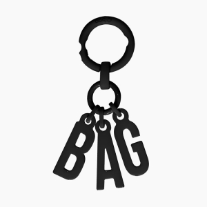 Zawieszka | Lettering Obag | Nero