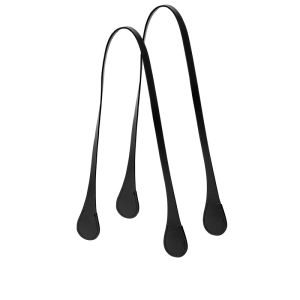 Uchwyty | Eco skóra | Goccia | Nero