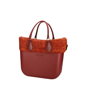 Torebka O bag mini Bordeaux