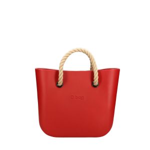 Torebka O bag mini Rosso scarlatto