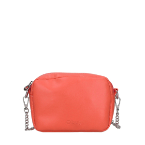 Torebka O bag pocket Simil pelle nappa Granatina