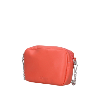 Torebka O bag pocket Simil pelle nappa Granatina