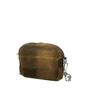 Torebka O bag pocket jaquard check effetto plaid Biscotto