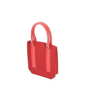 Torebka O bag pad Bimateriale nappa Granatina