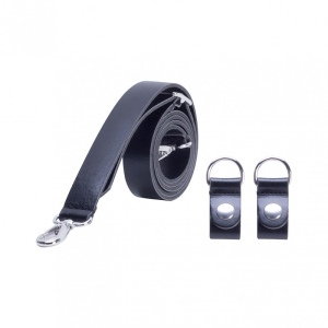 Pasek naramienny O Moon | Nero