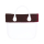 Opaska O bag standard Velluto matelasse Bordeaux