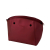 Body O bag soft mild Bordeaux metal