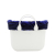 Opaska O bag standard Lapin spigato Blu iris nero
